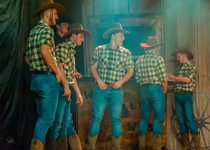 Western Männer – Europa-Show-Tanzgarde